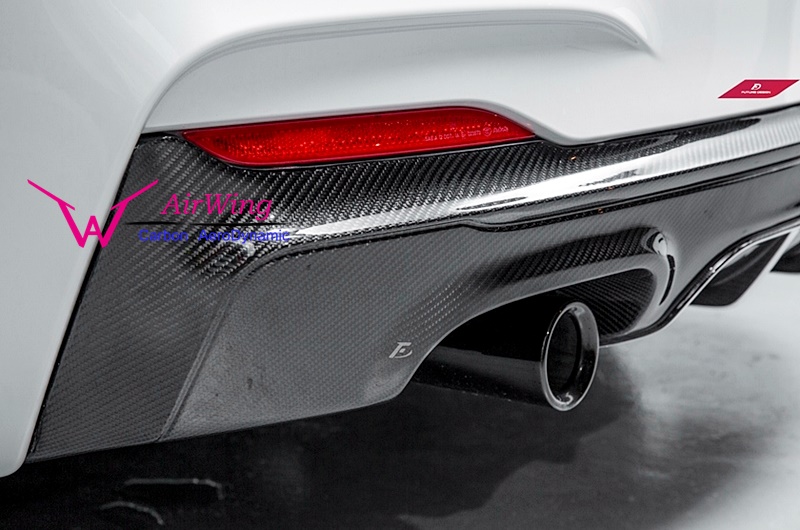 BMW F22 M-TECH performance style carbon diffuser 12
